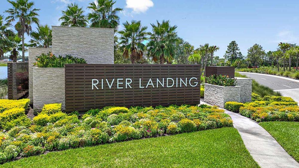 River Landing Community Entrance