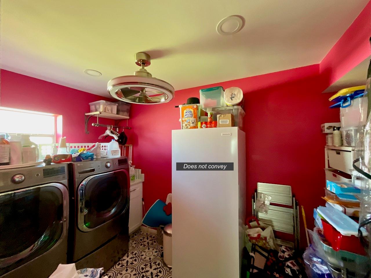 Laundry room- Freezer does not convey.