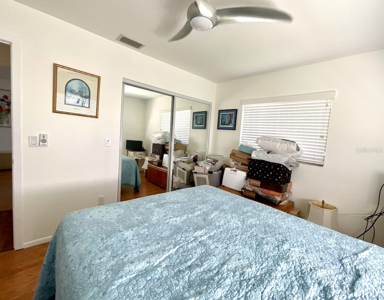 Guest bedroom other side with walk-in closet