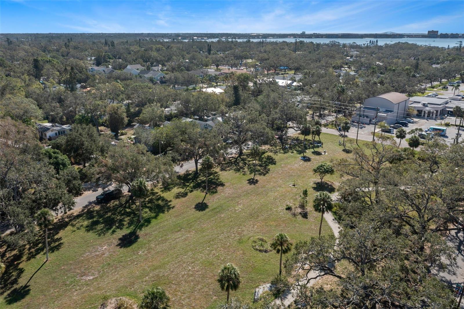 Expansive view of Clymer Park