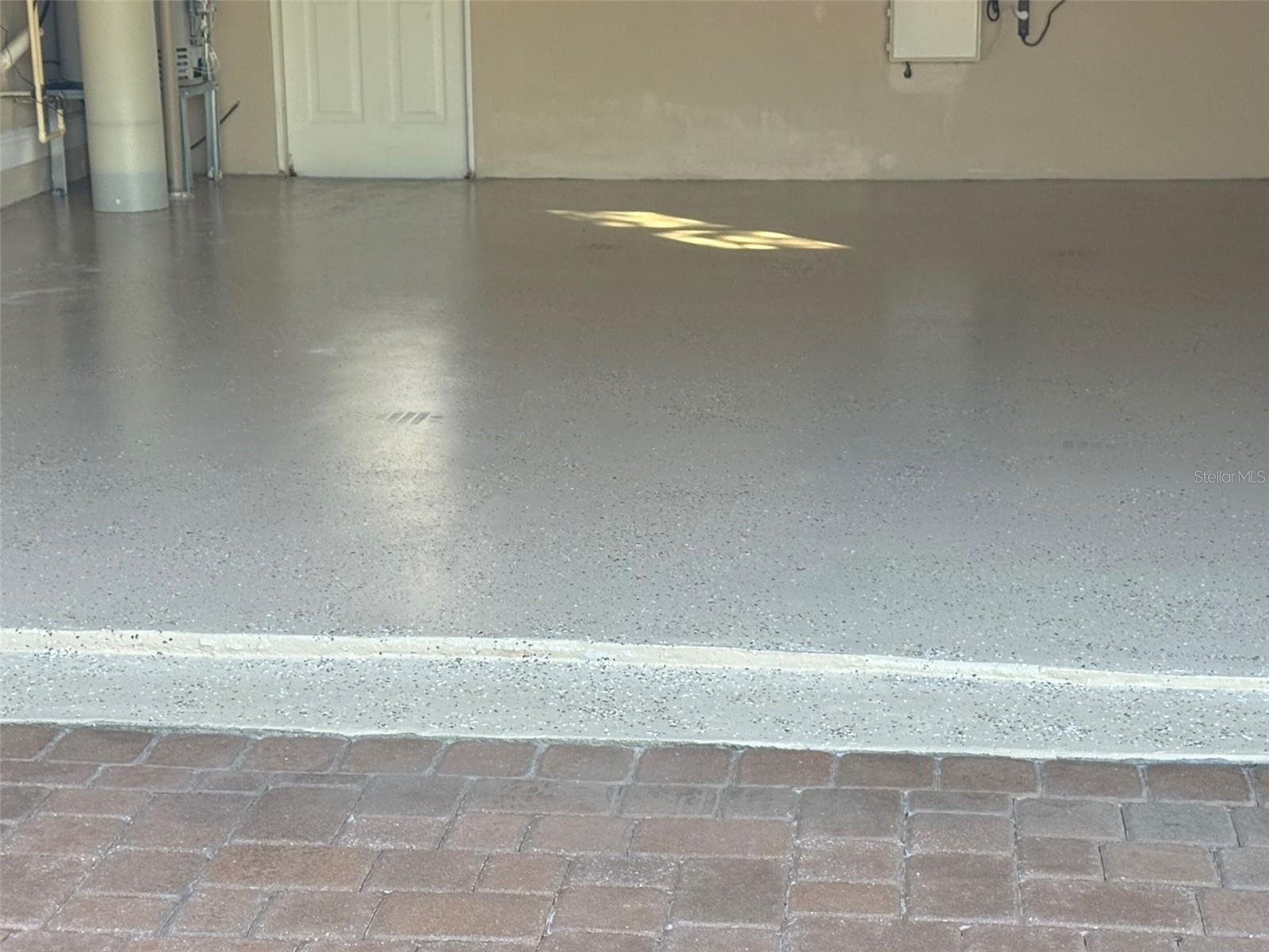 Epoxied Garage Floors