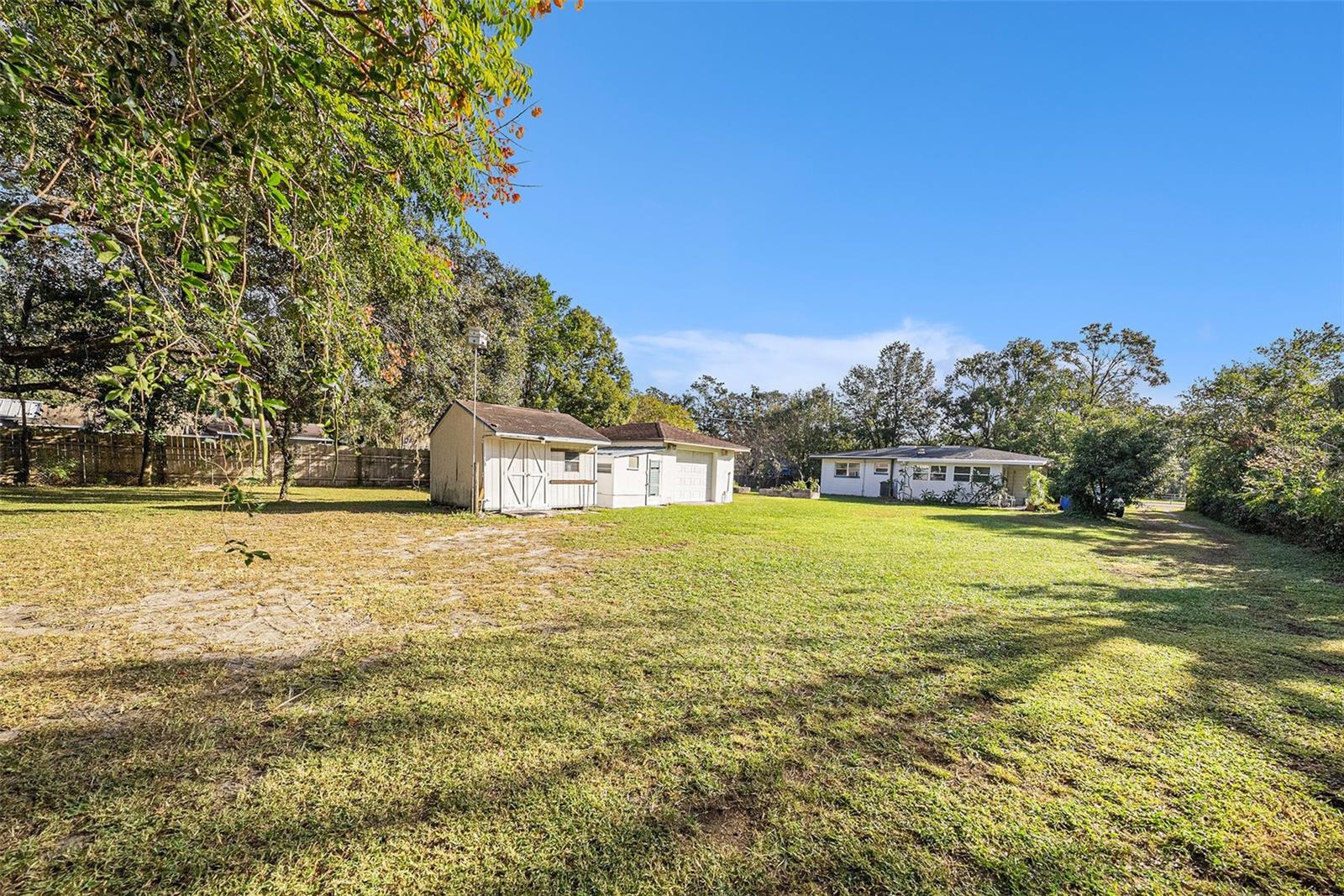 Storage Shed and Garage