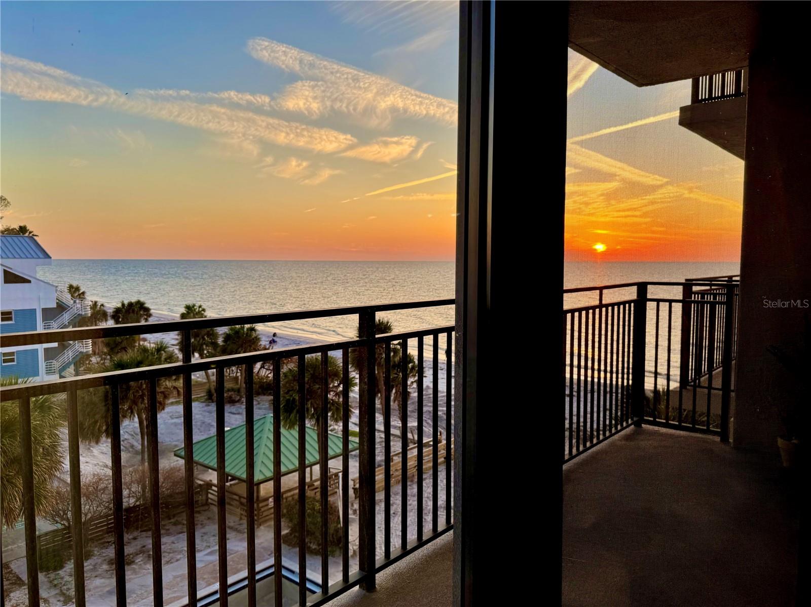 Spectacular Sunsets from living area & balcony!