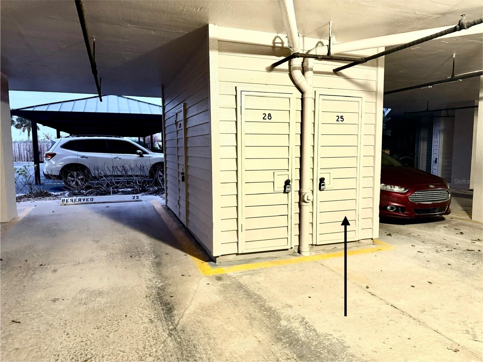SUPRA ELB on #25 Private Storage closet is included with sale of #407.