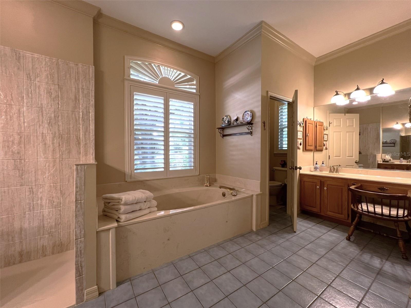 principal en suite - dual walk in closets