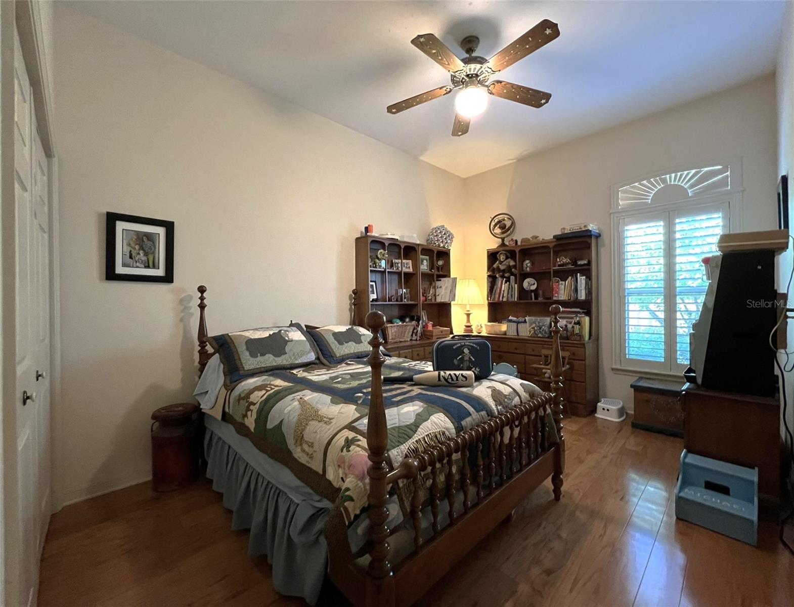 bedroom #3 - built-in closet