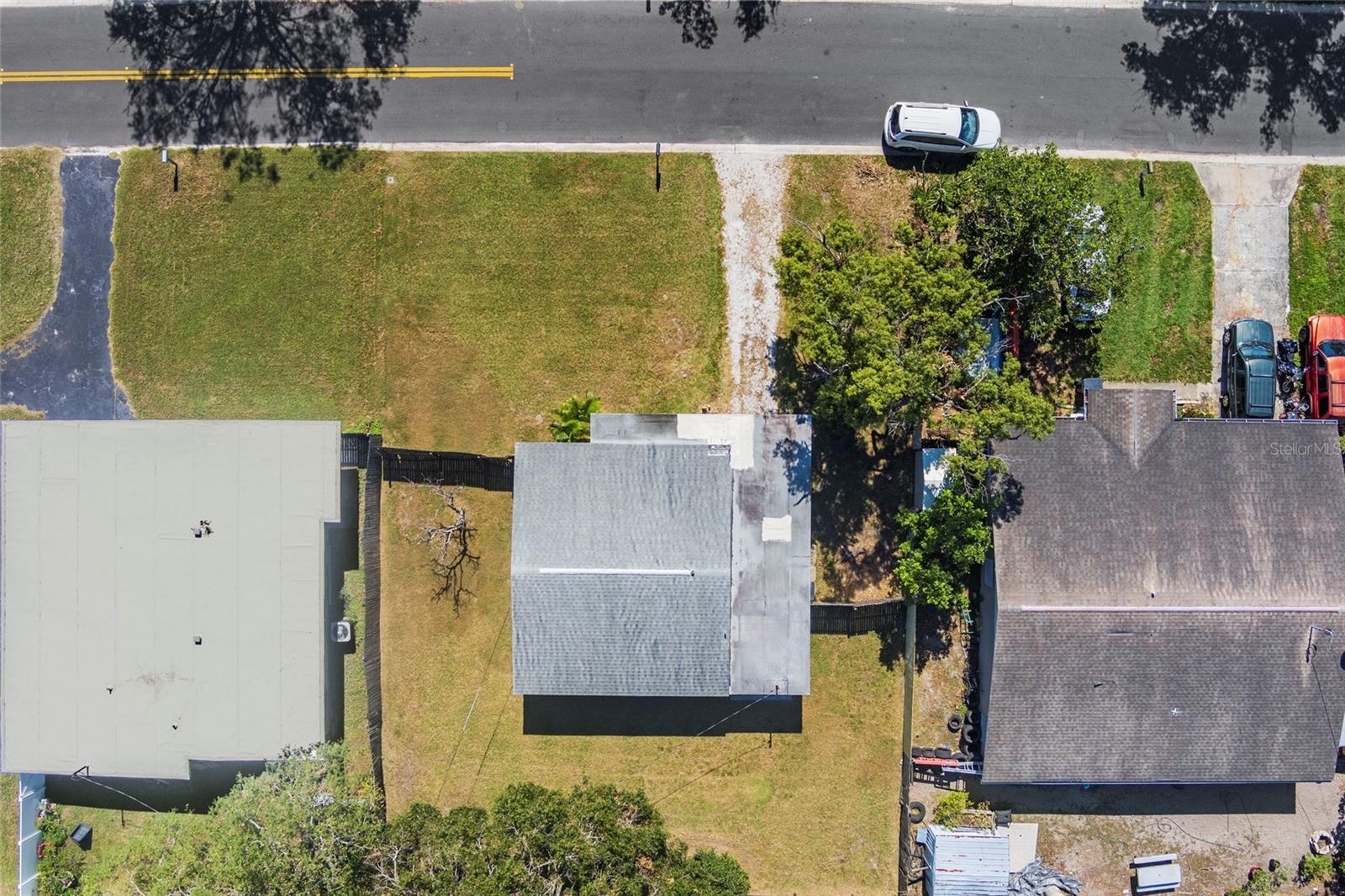 Aerial view of home