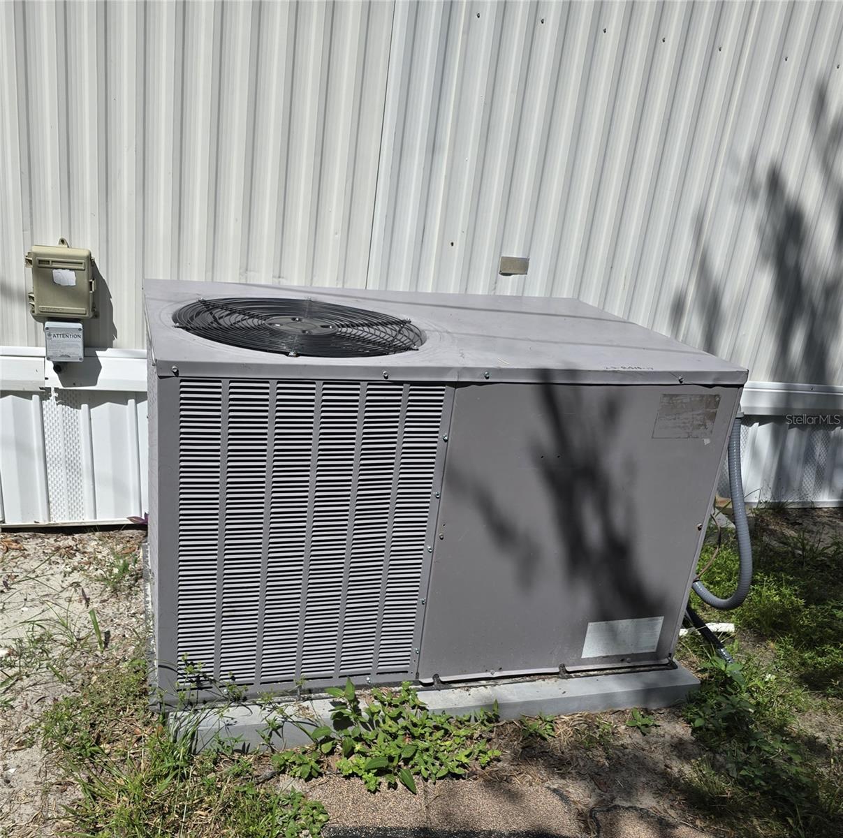 A/C unit for central air and heat