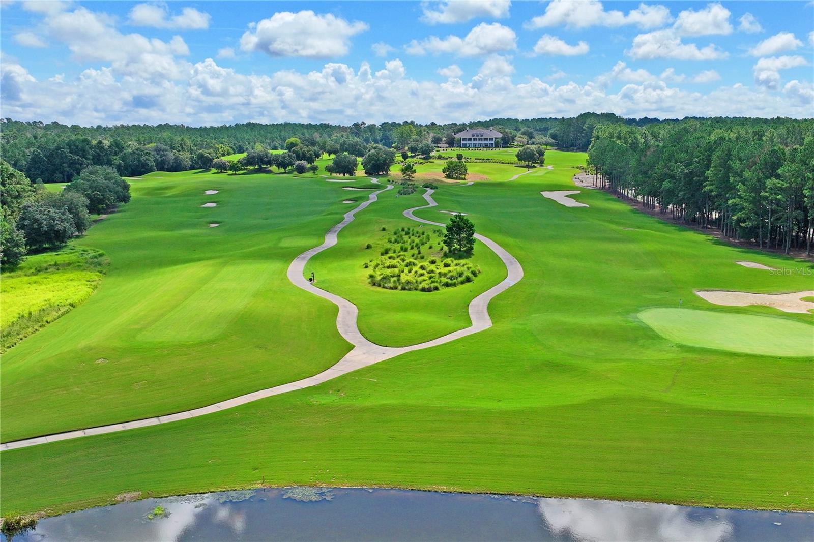 Pete Dye golf course