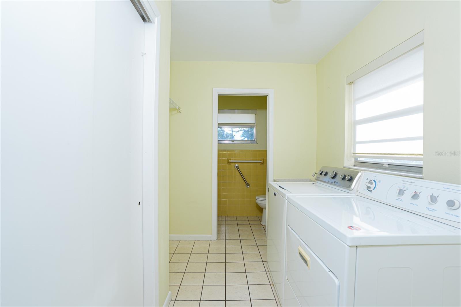 Laundry room and 1/2 bath