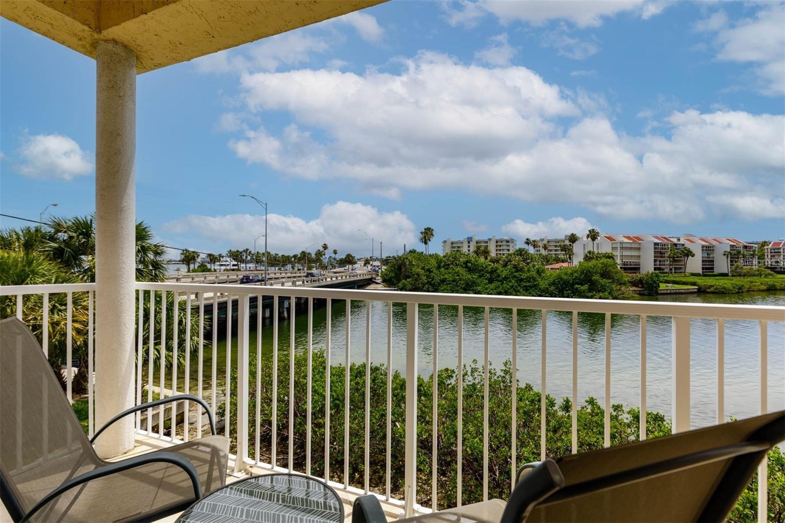 2nd bedroom with private balcony