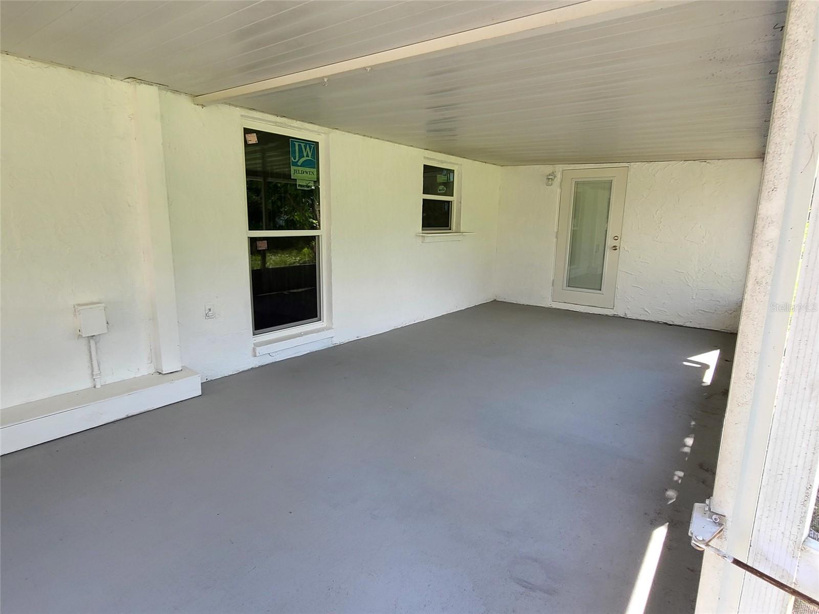 Entering the Patio. (2 Screened Doors to Enter)