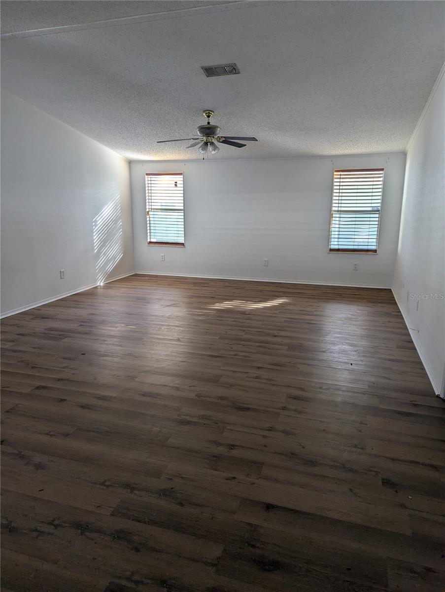 view of the living room from the entry!