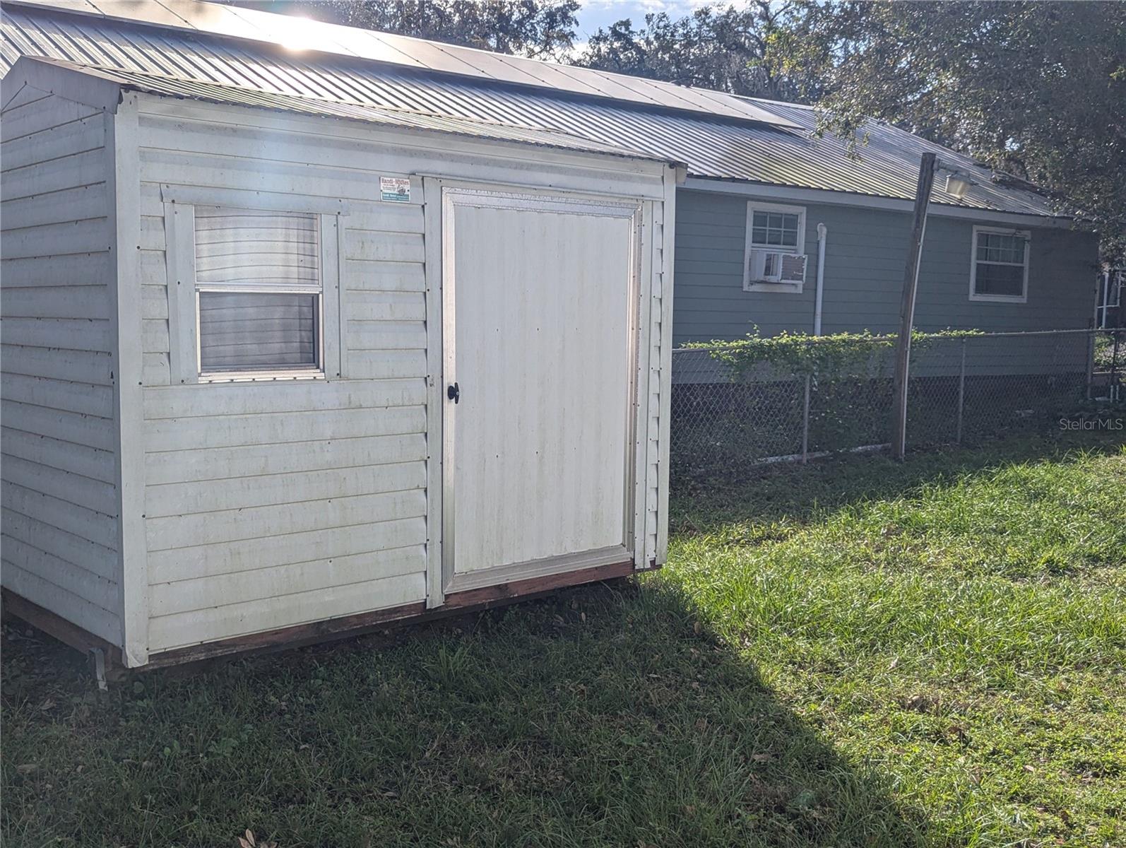 utility building for storage