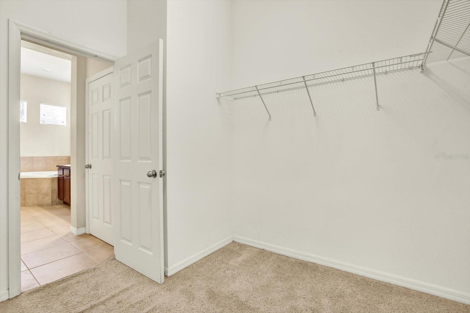 Primary Walkin Closet