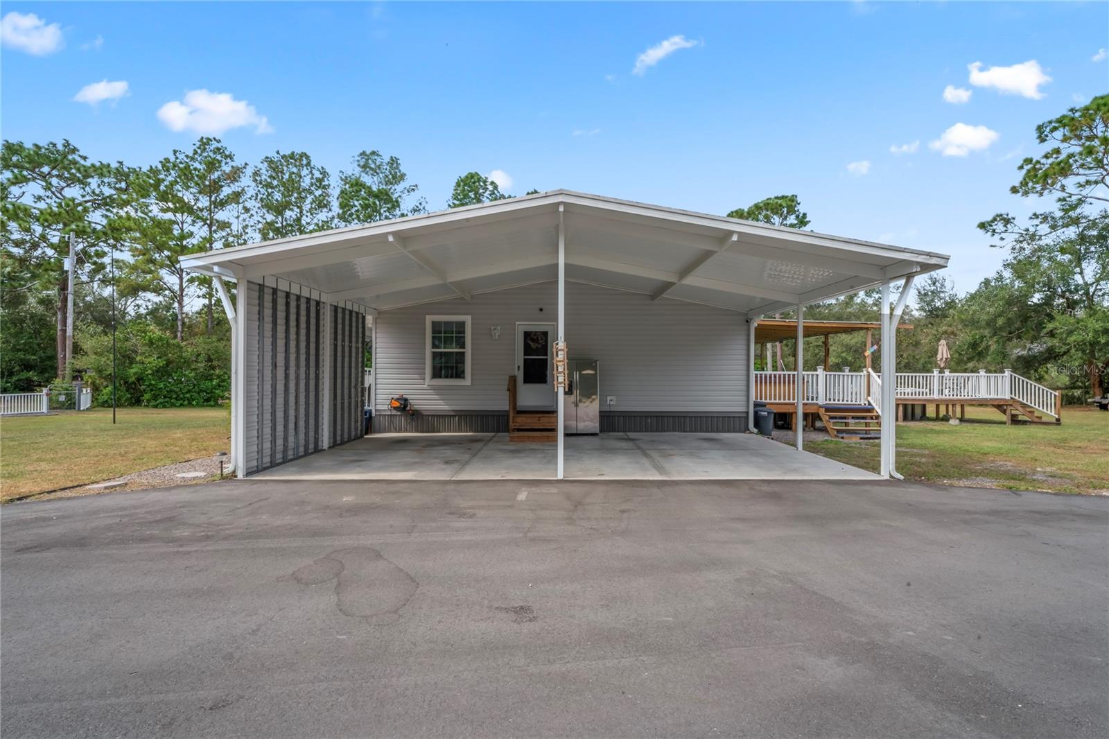 Large Covered Carport