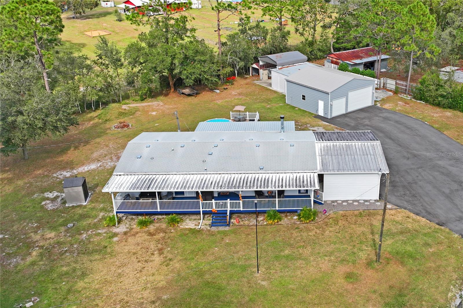 Front Aerial View