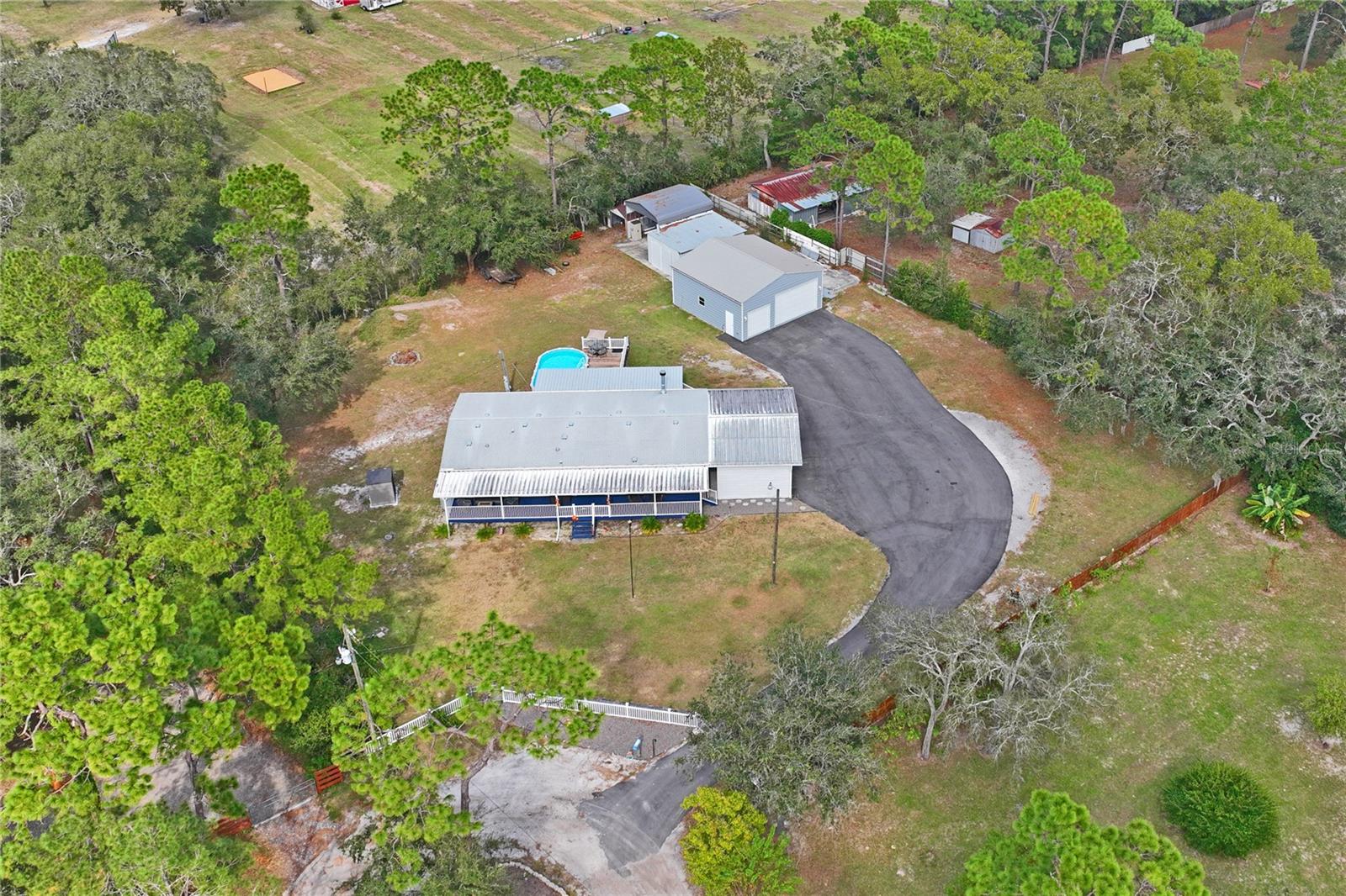 Front Aerial View