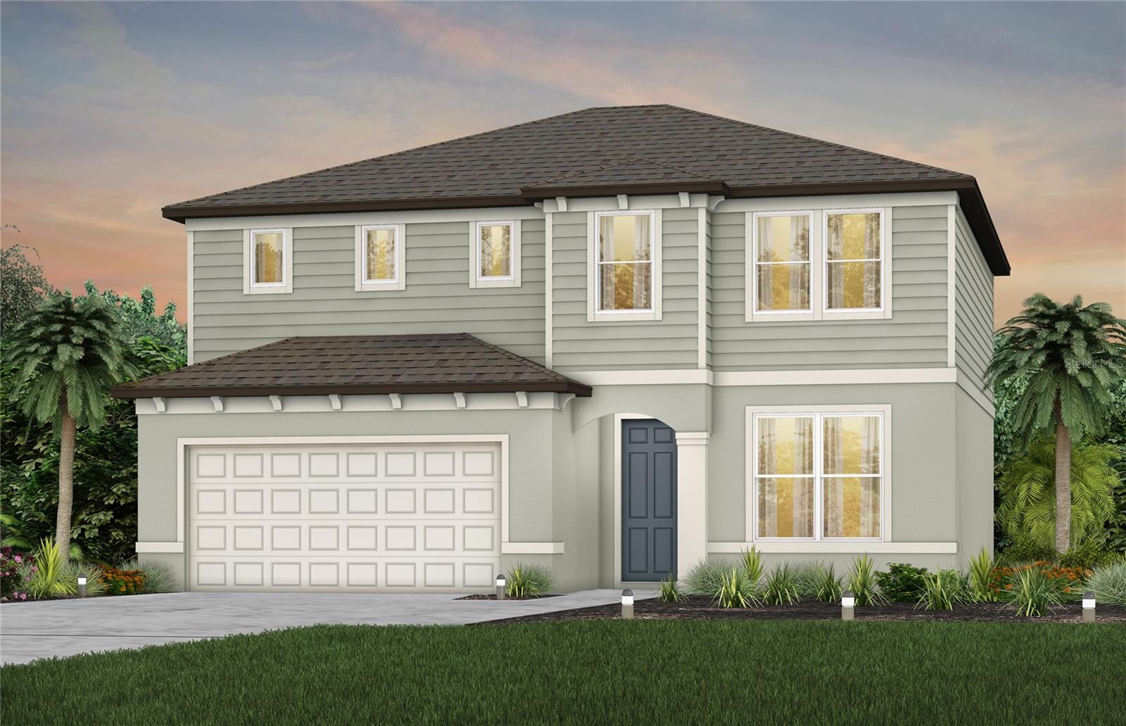 Exterior Rendering, Elevation FM2A