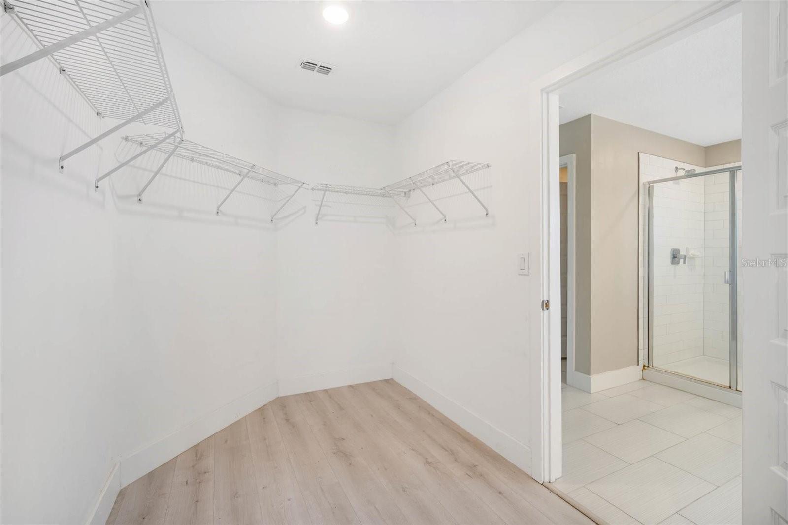 Master Bath Walk-In Closet