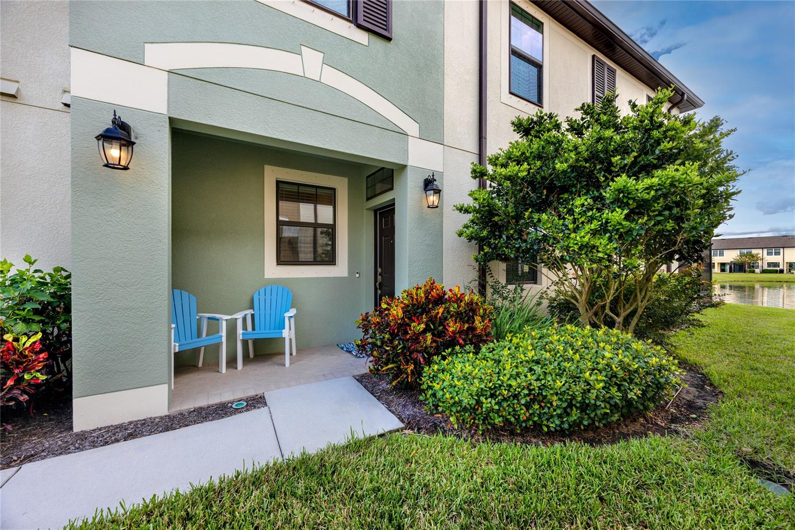 Spacious Covered Front Entry