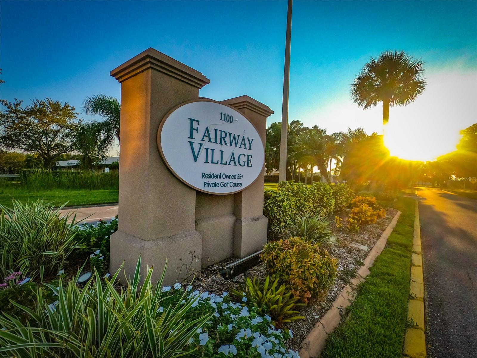 Entrance to Fairway Village