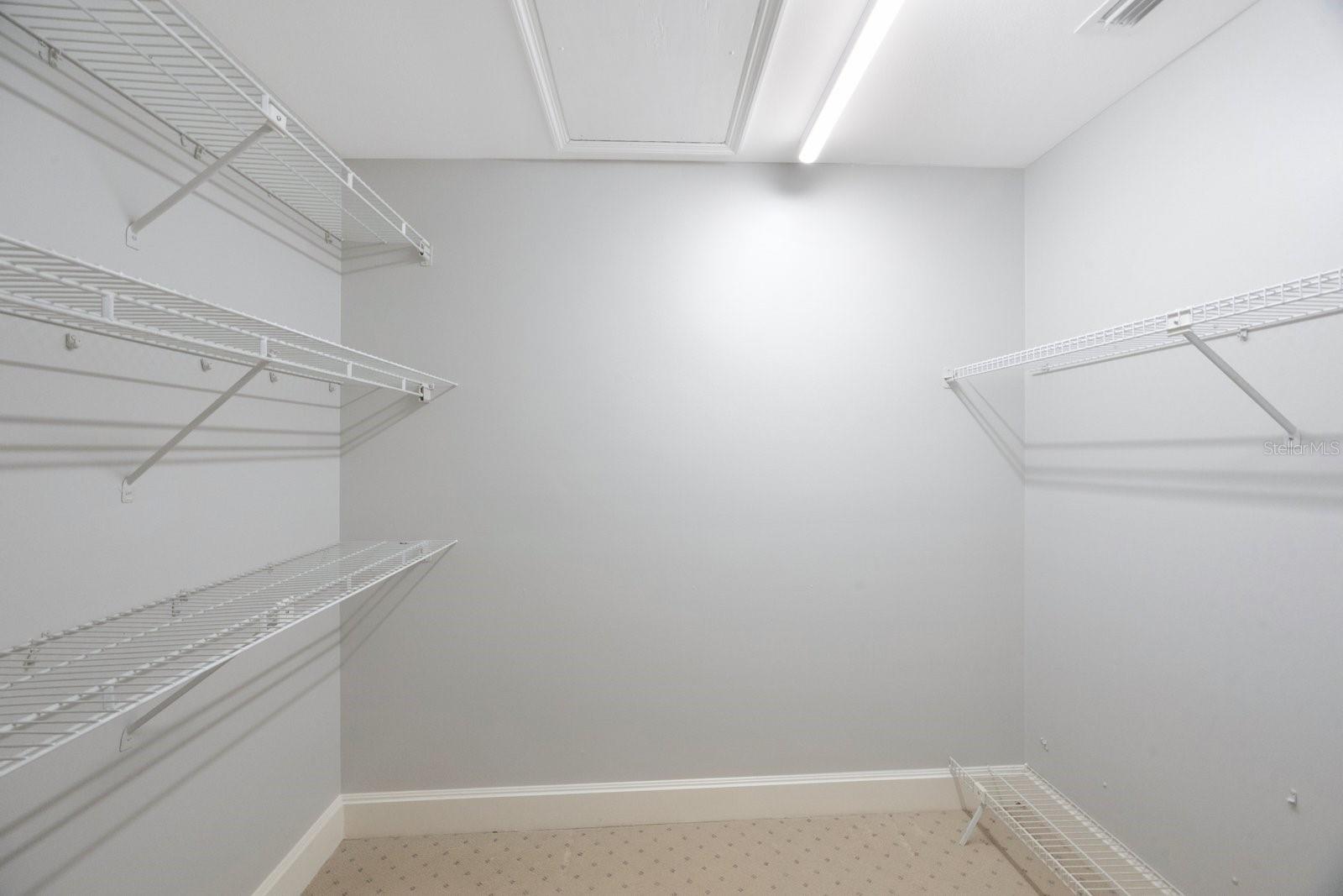 Primary Walk-in Closet