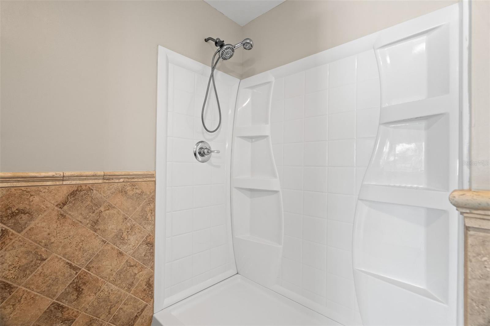 Primary Suite step in shower