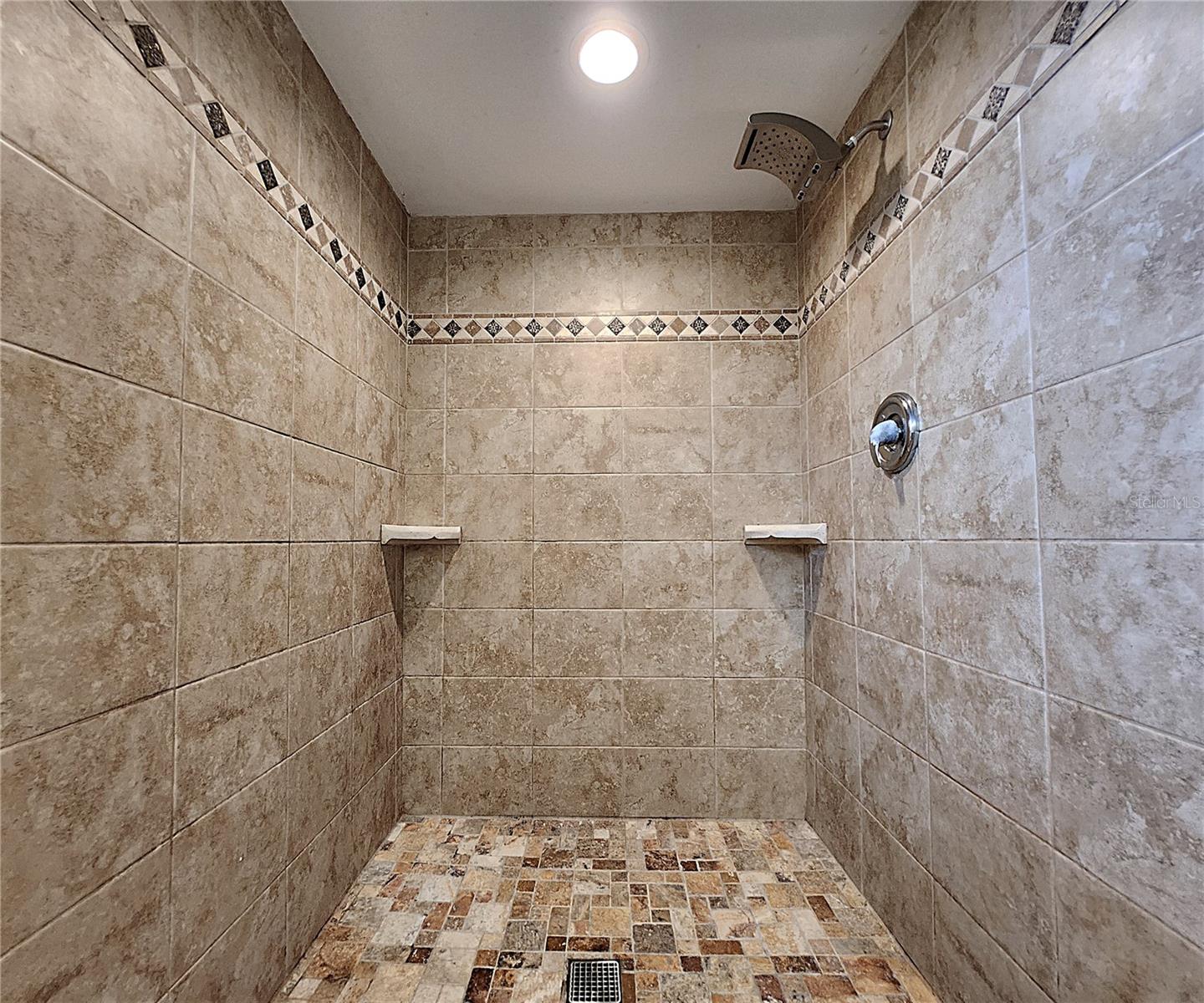 Master Bath includes walk-in closet and walk-in shower