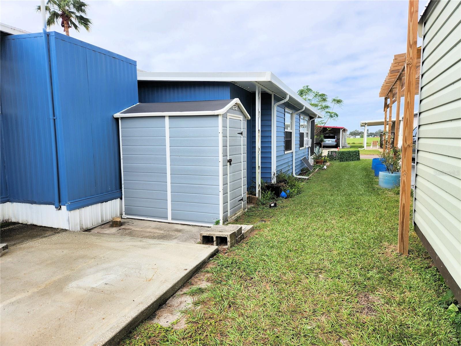 Shed, plus slab for another if you want