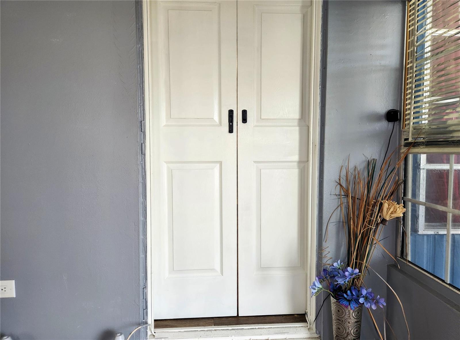 Barn door into main home