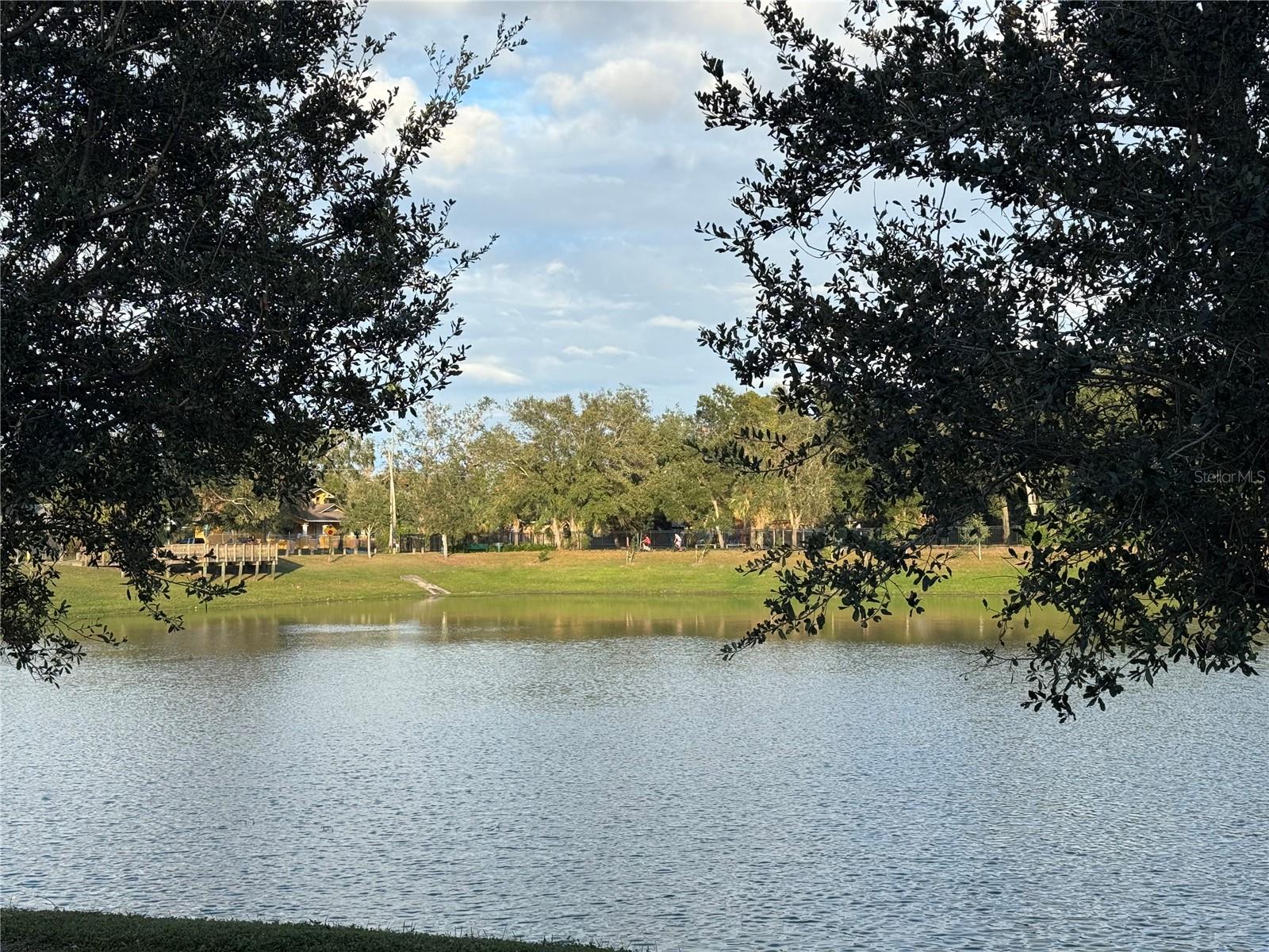 Water view across from the home