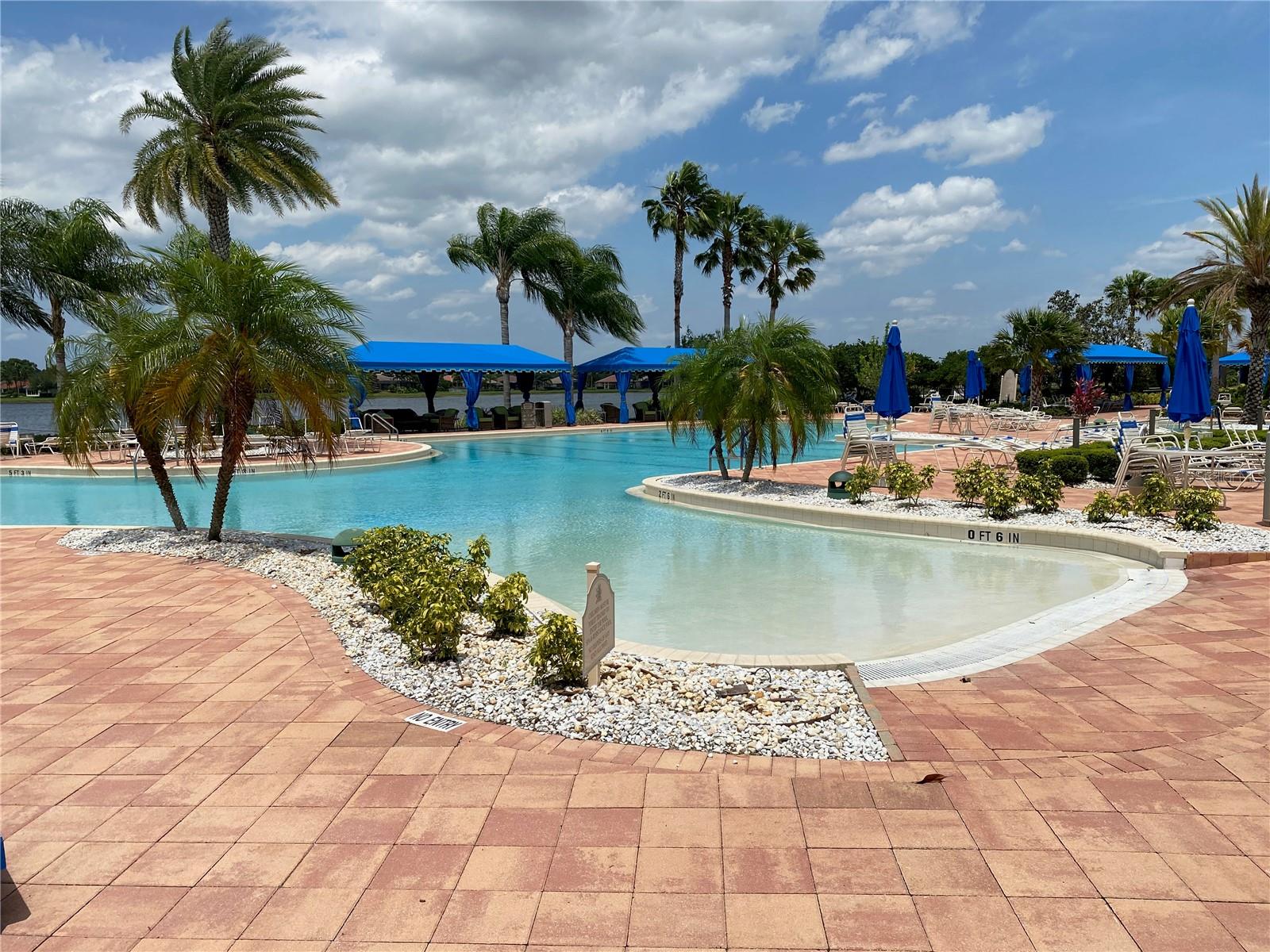 Beach Entry Pool