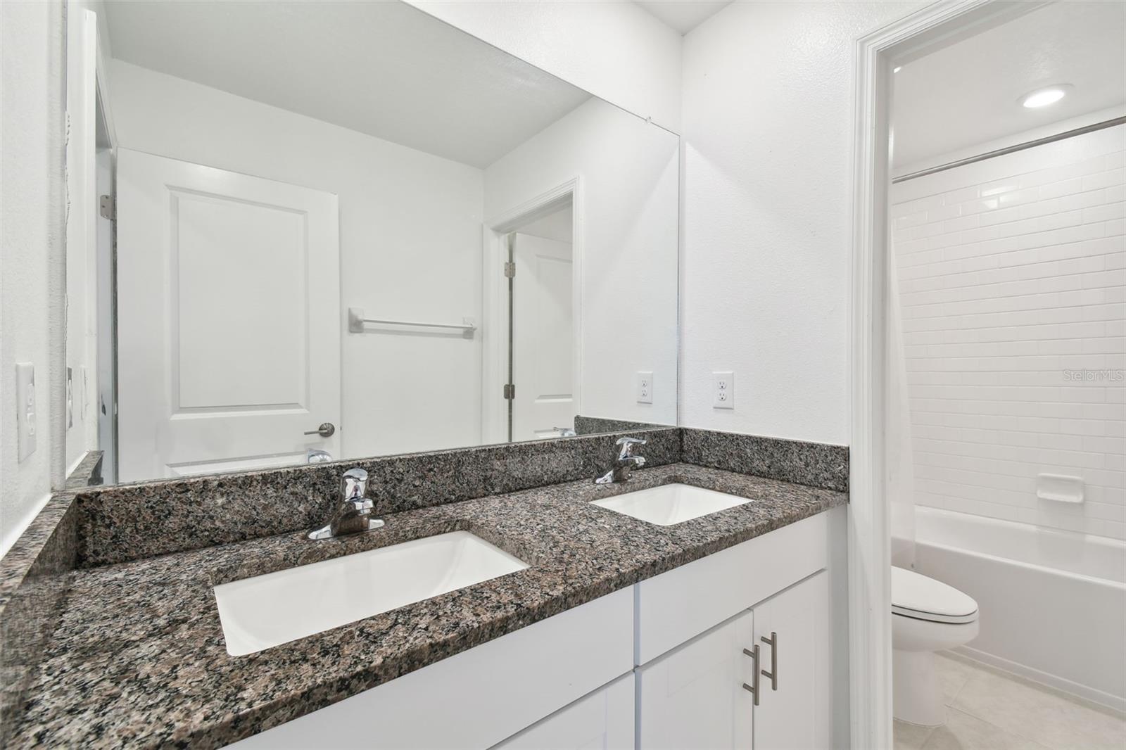 2ND UPSTAIRS BATHROOM WITH DOUBLE SINK