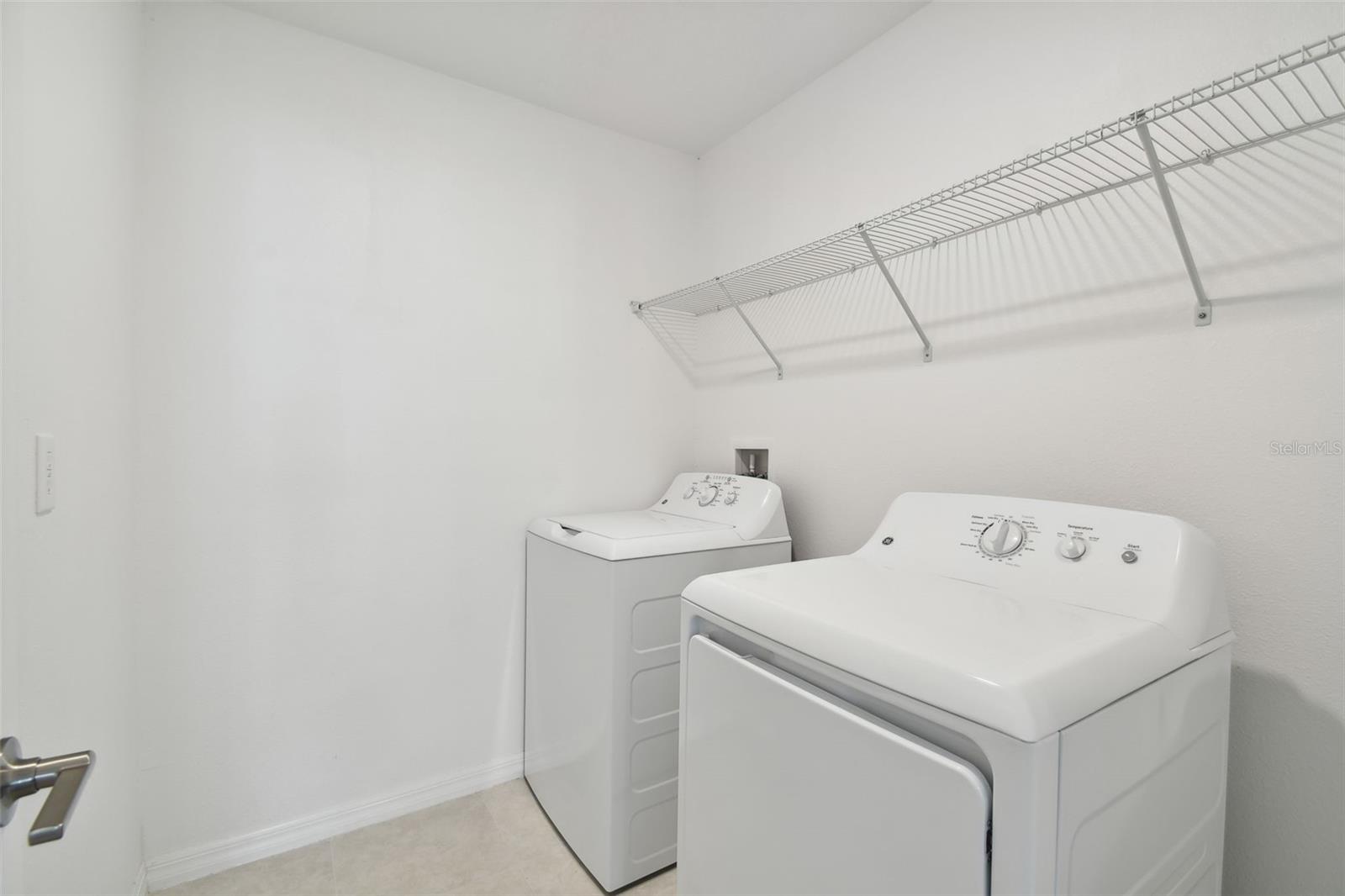 LAUNDRY ROOM WITH SHELVING