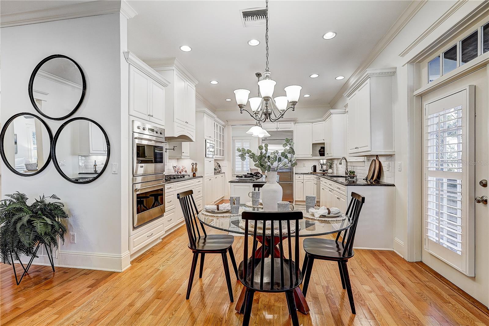 View of Kitchen from Living Room