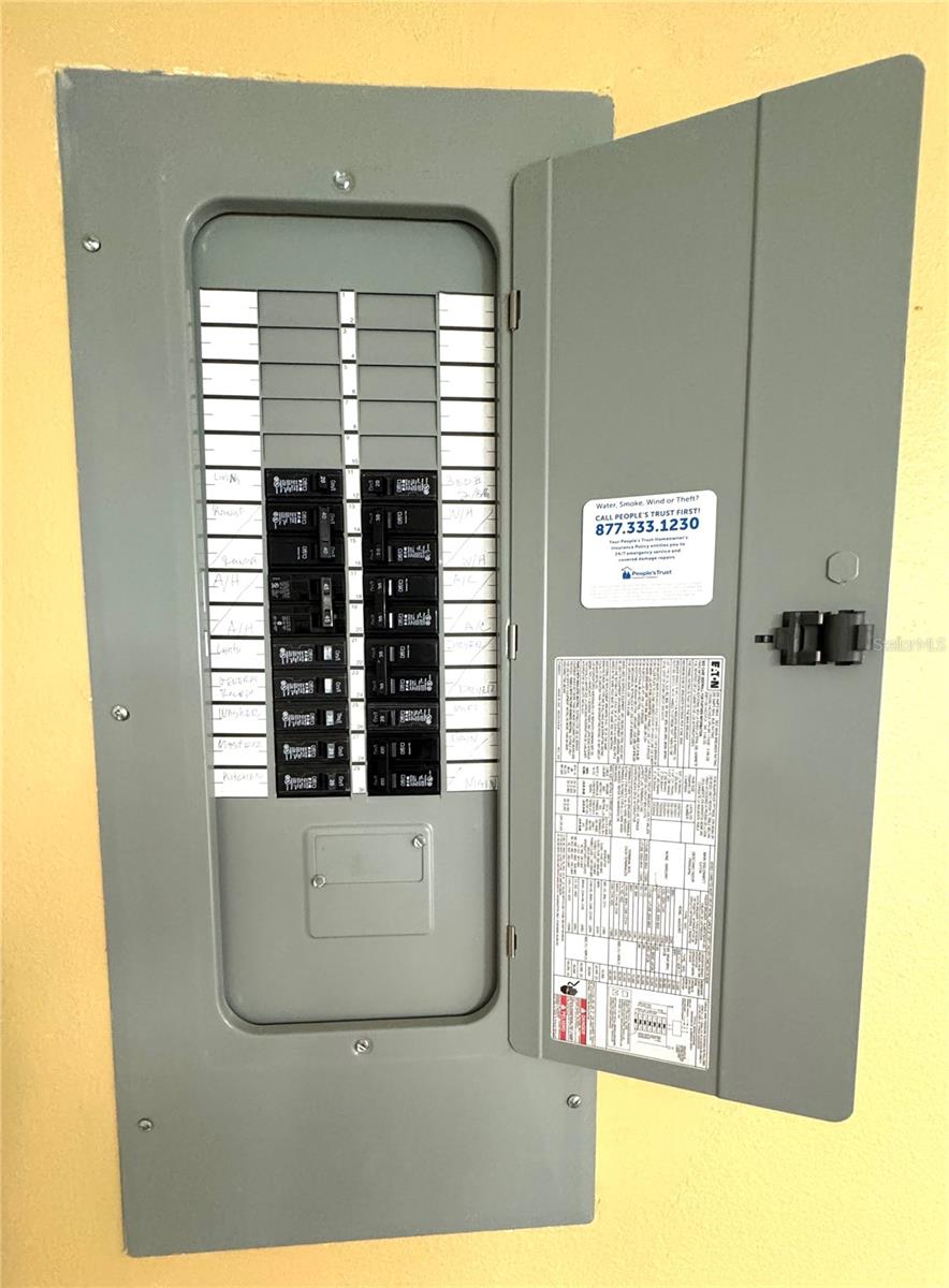 Updated electrical panel