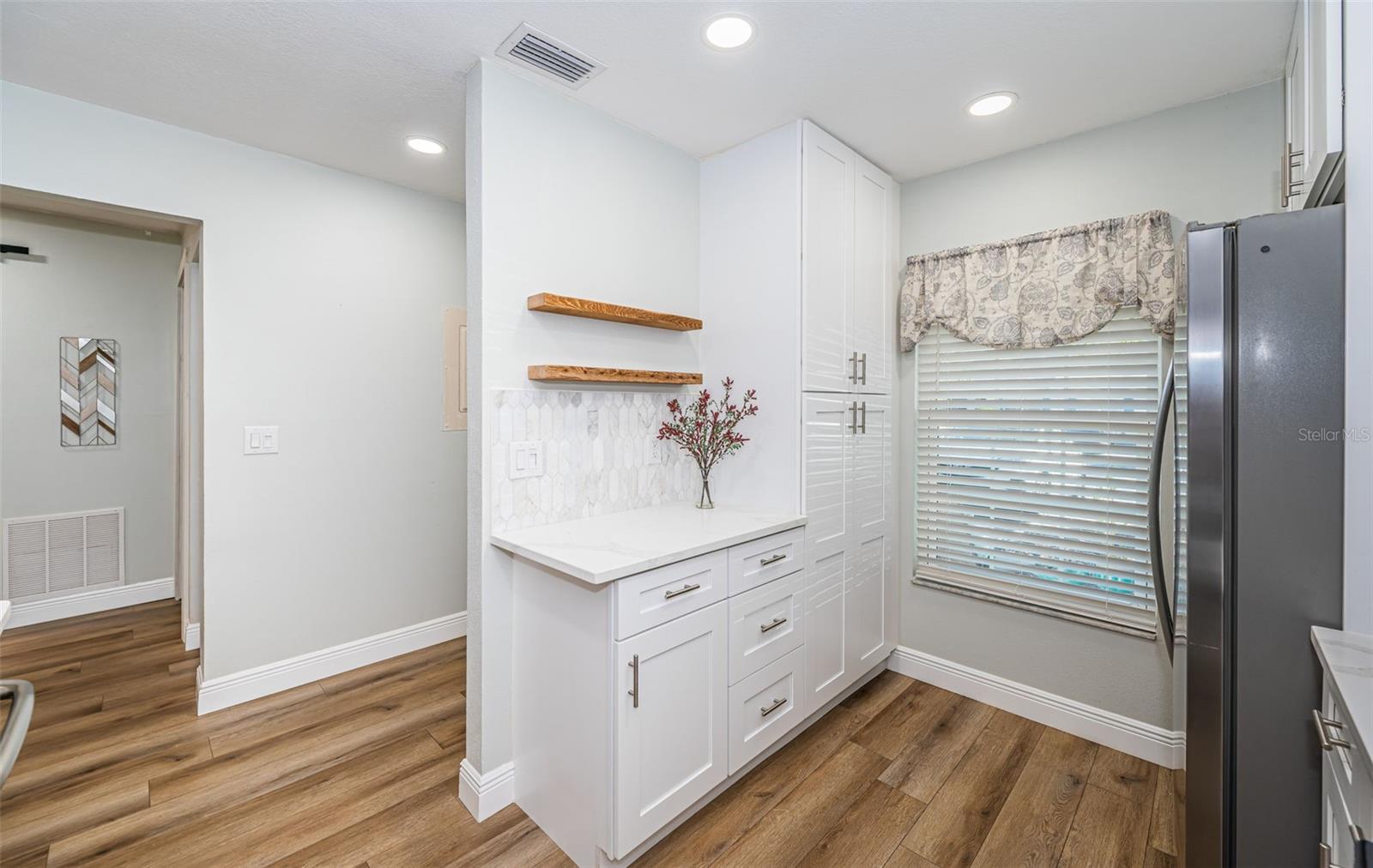 Closet Pantry & Coffee/Tea Bar with Storage