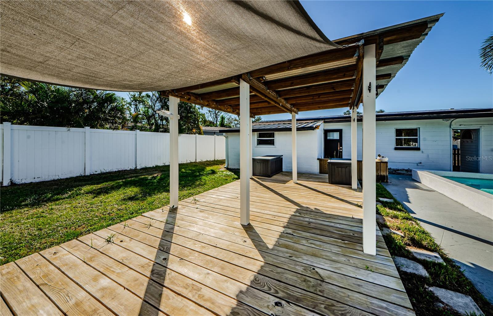 Poolside Deck