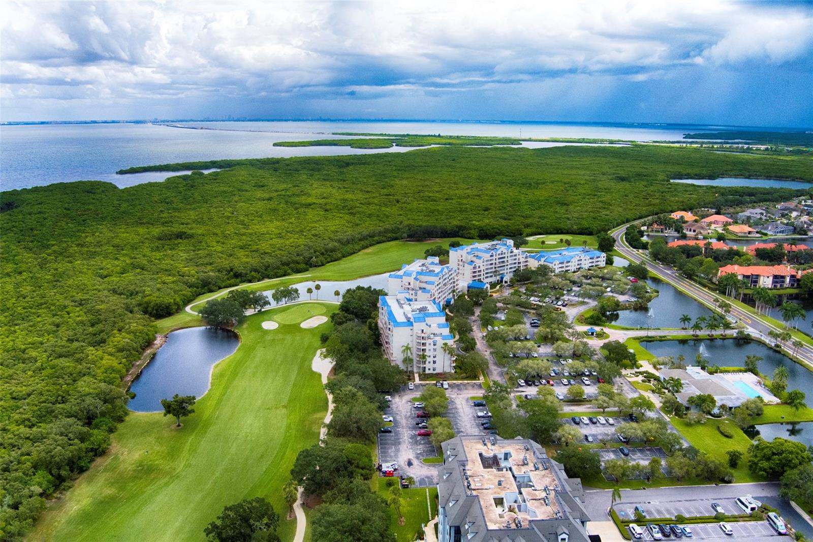 Crystal Bay aerial view