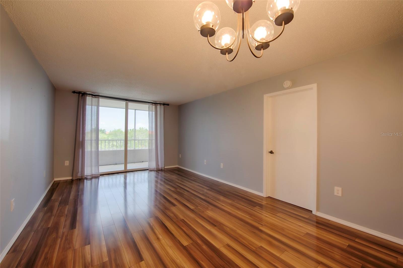 Laminate flooring in Living room