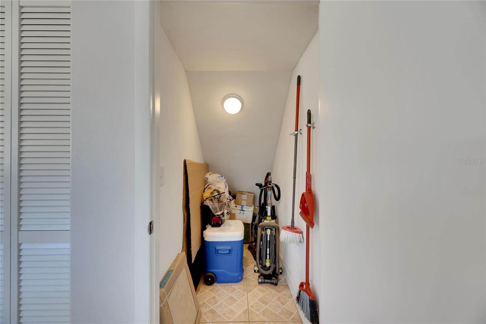 Storage Room Next to Kitchen Pantry