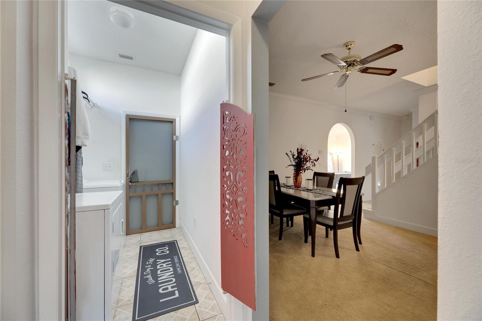 Laundry Room and Linen Closet