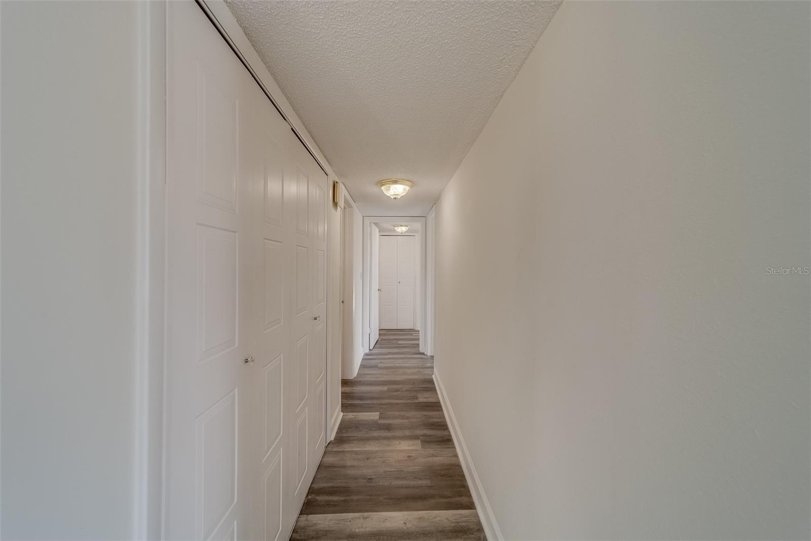 Hallway to Bathrooms and bedrooms