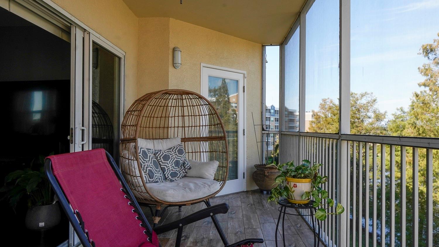 Screened porch