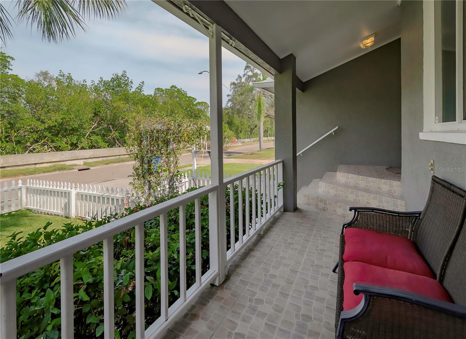 Charming front porch