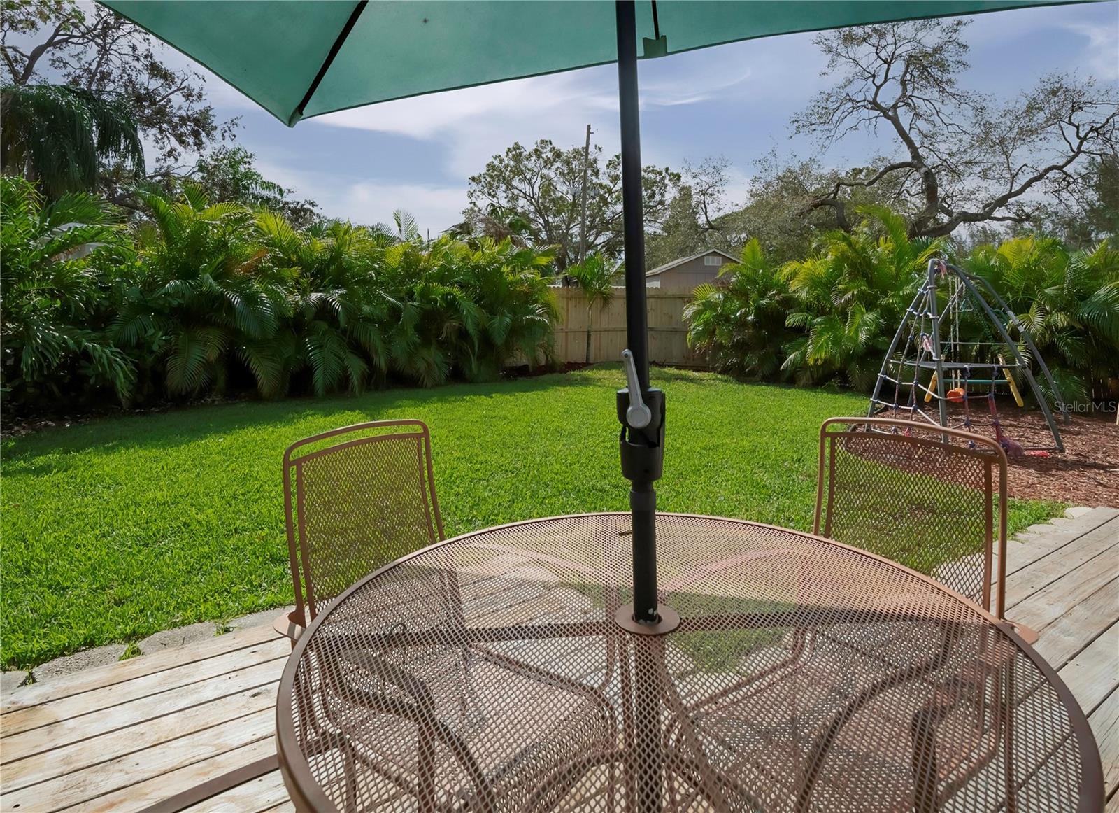 Ideal spot for a hot tub (electric in place)