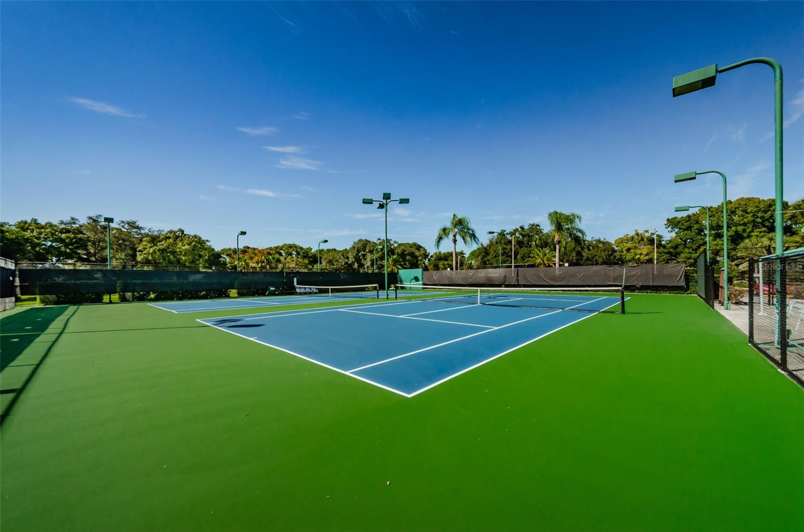 Tennis courts