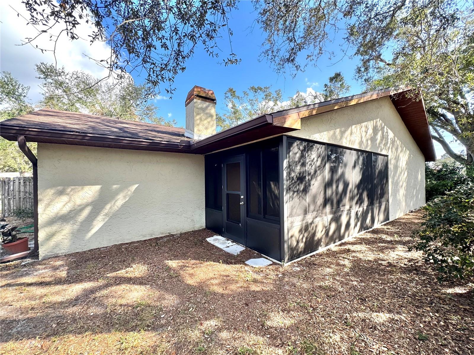 Exterior elevation of the home.