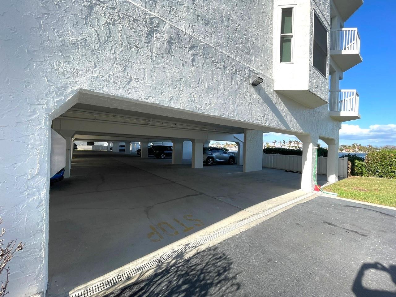 Under building assigned parking